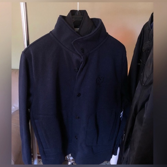 Nautica Men's Winter, blue Medium with inner vest NWOT - Picture 3 of 5